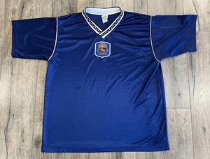 Rod Stewart Blue Soccer Concert Tour XL Stitched Jersey - Picture 1 of 3