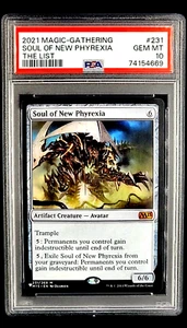 2021 Magic the Gathering M15 Soul of New Phyrexia Mythic List Card PSA 10 POP 1 - Picture 1 of 12