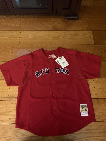 David Ortiz Mitchell & Ness Red Sox Cooperstown Collection Jersey 48 XL NWT $130 Cover