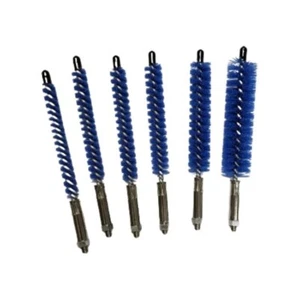 HD Blue Nylon Boiler Tube Cleaning Brush 1/4'' to 1" Dia Heavy Rust Removal - Picture 1 of 15