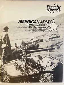 Strategy & Tactics #30 Combat Command SPI 1972 VG MAGAZINE ONLY - Picture 1 of 2