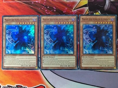 3x MAGIER DER DUNKLEN ILLUSIONEN - TDIL-DE017 Super Rare / Near Mint Playset - Bild 1 von 3