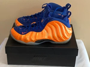 NIKE FOAMPOSITES ONE KNICKS 2014 SIZE 9.5 STYLE 314996-801 WITH OG BOX - Picture 1 of 11