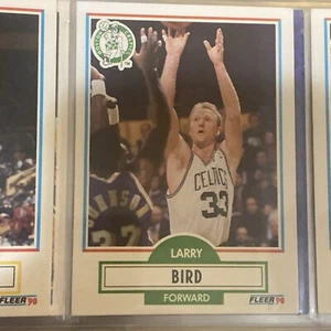 1990 Fleer #8 Larry Bird PSA 10 GEM MINT - Picture 1 of 10