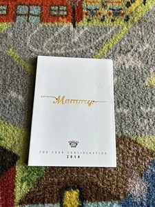 Mommy 2014 Awards Screener DVD For Your Consideration FYC - Picture 1 of 4