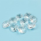 50pc/100pc 14mm Crystal Glass Prisms Octagonal Beads Lamp Glass Chandelier Part