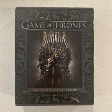 💿Game of Thrones💿 [MINT DISCS] The Complete First Season (Blu, 2012, 5-Disc)