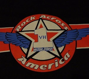 Vintage 90er Rock Cross America VH1 Musik COUNTDOWN TV Tour Souvenir T-Shirt XL - Bild 1 von 12