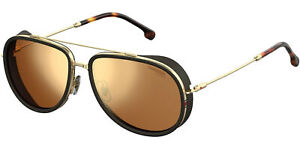 Carrera Men's Vintage-Style Side-Shield Pilot Sunglasses - CA166S 0J5G K1