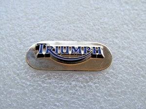 altes Emblem Logo - TRIUMPH - Motorrad Moppet Fahrrad - Abzeichen ca. 3,9 cm - Bild 1 von 3