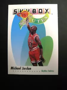 1992 Skybox Michael Jordan SkyBox Salutes #572 Chicago Bulls MINT - Picture 1 of 1