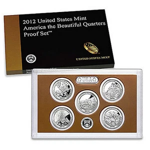 2012 S America the Beautiful National Parks Mint Clad Proof Set ~ In Box/COA - Picture 1 of 1