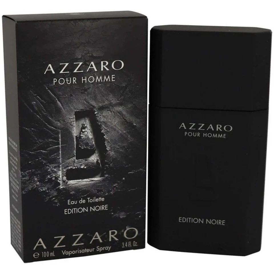 AZZARO EDITION NOIRE por Azzaro colonia para él EDT 3.3 / 3.4 oz nuevo en caja Foto 1 de 1