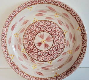 ONE TEMPTATIONS BY TARA OLD WORLD RED DINNER PLATE 10.25 INCHES - Picture 1 of 5