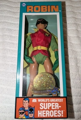 MEGO 8" MOC ACTION FIGURE DC Batman ROBIN Big Lots Exclusive RETRO WGSH - Image 1 of 4