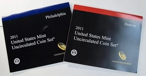 2011 U.S. Uncirculated Mint Set * P & D * 28 Piece Set * In Original Holders - Picture 1 of 5