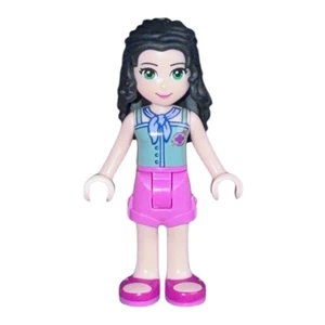 LEGO Friends Minifigure EMMA frnd077 Red Cross Logo and Scarf From Set # 41032 - Picture 1 of 2