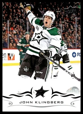 2018-19 Upper Deck #59 John Klingberg Dallas Stars Hockey Card - Image 1 of 2