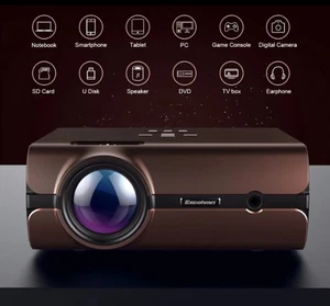 Excelvan BL46 1080P Projector Wifi 2000 lumen Wireless Home Theater NEW IN BOX - Picture 1 of 8
