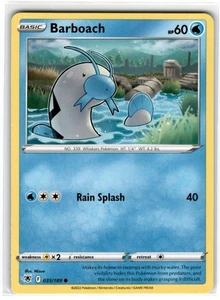 Pokemon Barboach Common Lightly Played - Picture 1 of 2