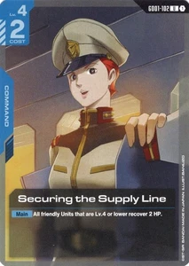 Securing the Supply Line Uncommon Newtype Rising GD01-102 NM - Picture 1 of 1
