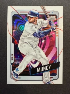 2024 Topps Chrome Cosmic White Hole Refractor #181 Max Muncy Dodgers (D) - Bild 1 von 2