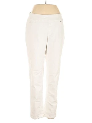 Pantalones informales para mujer Peck & Peck marfil 8 Foto 1 de 2