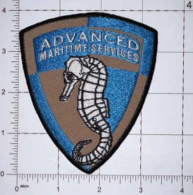 Advanced Maritime Services Patch Patch Hook & Iron-On Repro A1093 - Image 1 of 2
