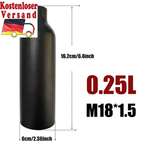 Compressed Air Tank High Pressure Gas Cylinder CO2 Bottle Cylinder 0.25L 0.35L 0 - Bild 1 von 10