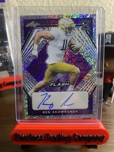 Ben Skowronek 2021 Leaf Flash Rookie Autograph 5/50 Los Angeles Rams - Bild 1 von 2