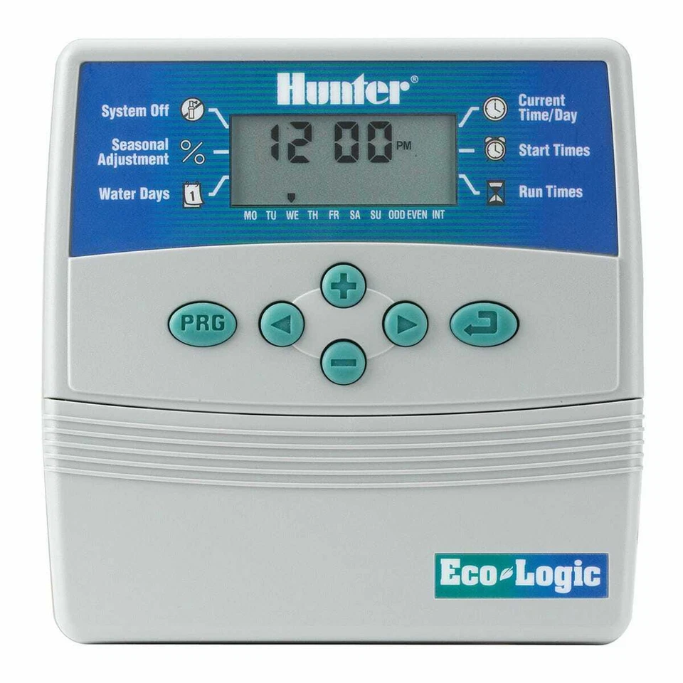 PROGRAMMATORE HUNTER 4 STAZIONI ECO LOGIC ELC 401i-E CENTRALINA IRRIGAZIONE ORTO - Imagen 1 de 1