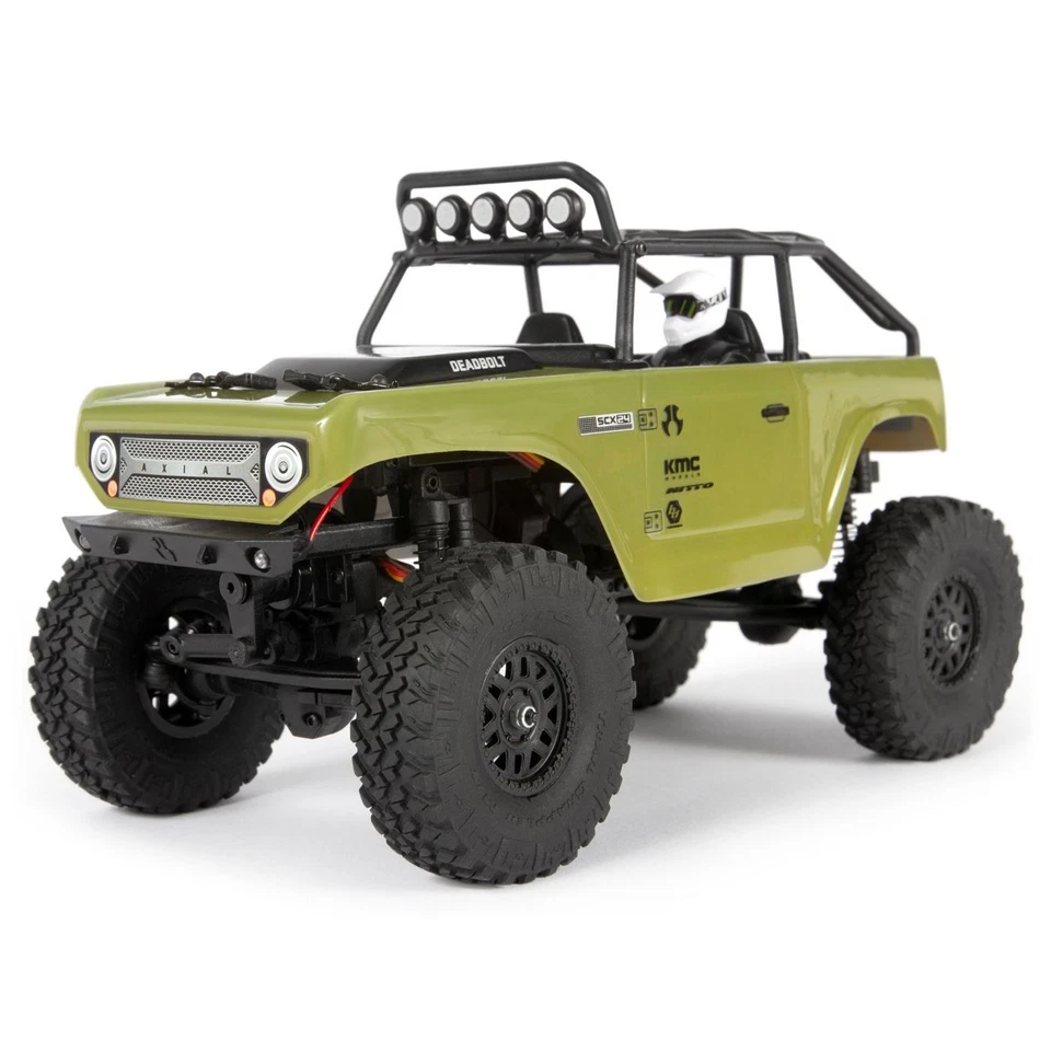 Axial Scx24 Deadbolt 1/24th Scale 4wd - RTR Green