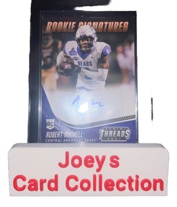 Robert Rochell AUTO 2021 Chronicles Draft Picks Rookie Signatures Orange Foil RC