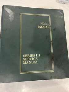 jaguar series 3 service manual - Picture 1 of 11