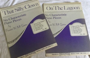 On the Lagoon & That Silly Clown Characteristic Piano Pieces by Frances McSween - Picture 1 of 8