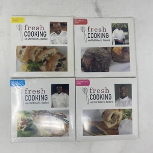 4 Fresh Cooking With Chef Robert Rainford Volumes 1 Thru 4 DVDs - Foto 1 di 2