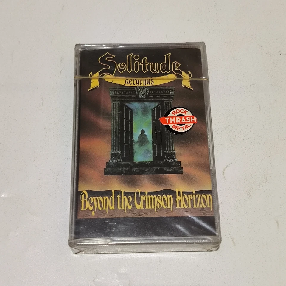 Solitude Aeturnus Beyond the Crimson Horizon 1992 - original indonesia tapes NEW - Image 1 of 4
