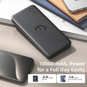 10000mAh Power Bank USB Type-C Portable Charger Battery Powerbank for Cellphone - Picture 1 of 10