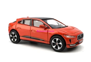 BH 1:76 Orange Jaguar I-Pace City SUV Sports Model Diecast Metal Car - Picture 1 of 5