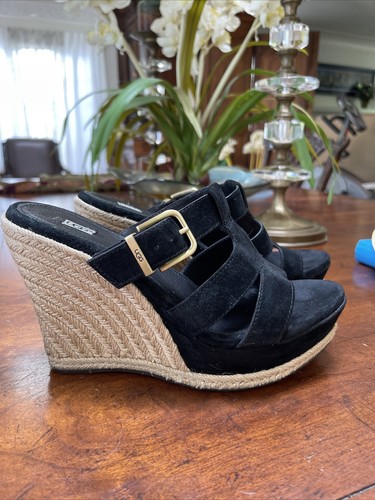 Sandali plateau Ugg in pelle scamosciata 8 5