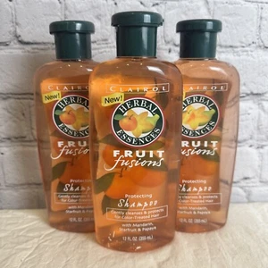 3 Pack Clairol Herbal Essences Fruit Fusions Protecting Shampoo Starfruit Papaya - Picture 1 of 2