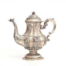 Teiera in argento italiano, Italian silver teapot