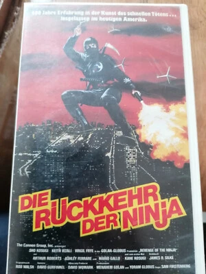 VHS RARITÄT:  NINJA 2 - DIE RÜCKKEHR DER NINJA  (1983) MIT Sho Kosugi - Bild 1 von 4
