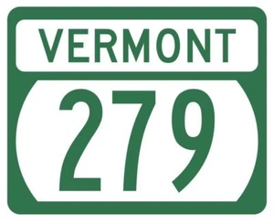 Vermont State Highway 279 Sticker Decal R5348 Highway Route Sign - Bild 1 von 1