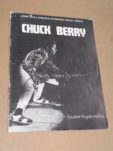 Chuck Berry 1973 UK Tour Programme - Picture 1 of 1