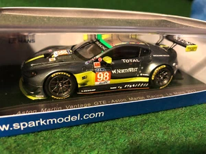 ASTON MARTIN VANTAGE GTE LE MANS 2017 1/43 SPARK VERT METAL S5843 - Picture 1 of 1