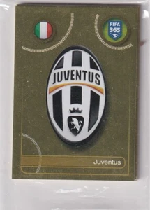 Panini Fifa 365 2017 Pegatinas Núm 235 Juventus Turin Escudo - Logo Oro - Imagen 1 de 2