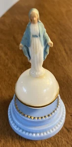 Vintage 1960s-1970s Mary Religious Figurine Container Pill Holder C10a - Picture 1 of 18