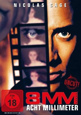 8mm - Acht Millimeter - uncut - (Nicolas Cage) # DVD-NEU - Bild 1 von 2