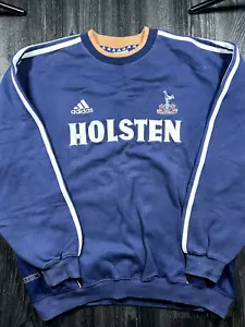 Original Authentic Adidas Tottenham 2000/2001 Training Sweatshirt Large Mens - Picture 1 of 10